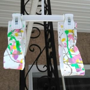 Mommy and me splash paint headband
